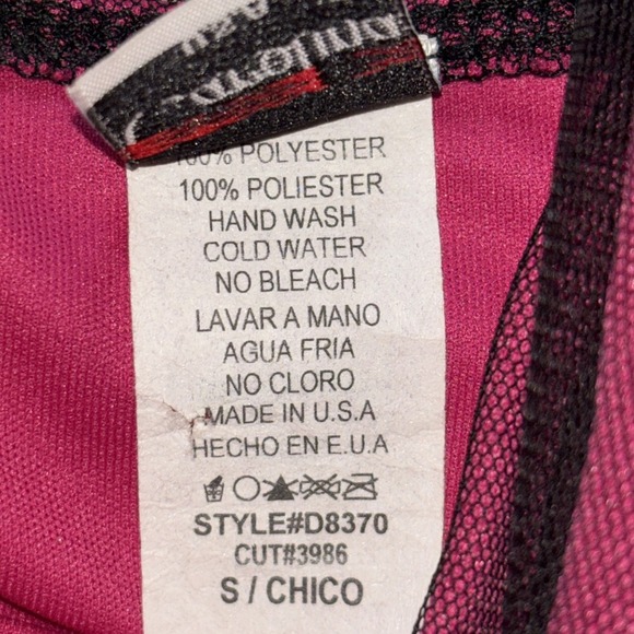 VTG Burgundy Black Sheer Slip Dress Spaghetti Straps Whimsigoth Babydoll Fairy S - Picture 12 of 14